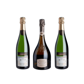 3 bouteilles de Champagne - 2 Champagne Cuvée "MOF", 1 Femme de Champagne, Duval-Leroy