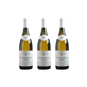 3 bouteilles - Chablis Grand Cru "Vaudésirs", Domaine Durup